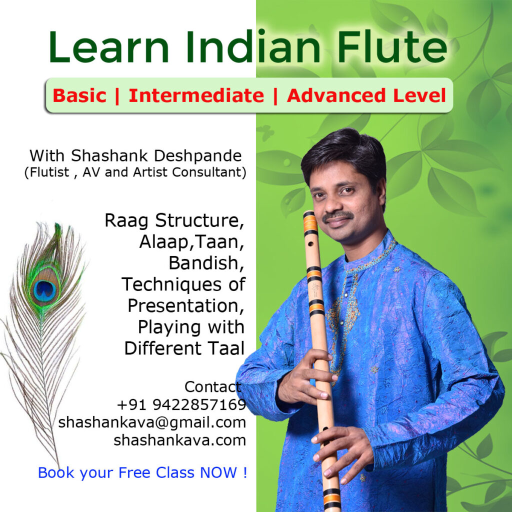 Learn Indian Flute by Shashank